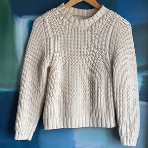 Shaina Mote Chic Cream Knit Sweater